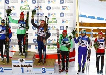 Karoline Erdal starta med 6. plass i junior VM !
